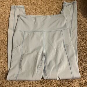 American Eagle Outfitters Sky Blue Pocket Leggings